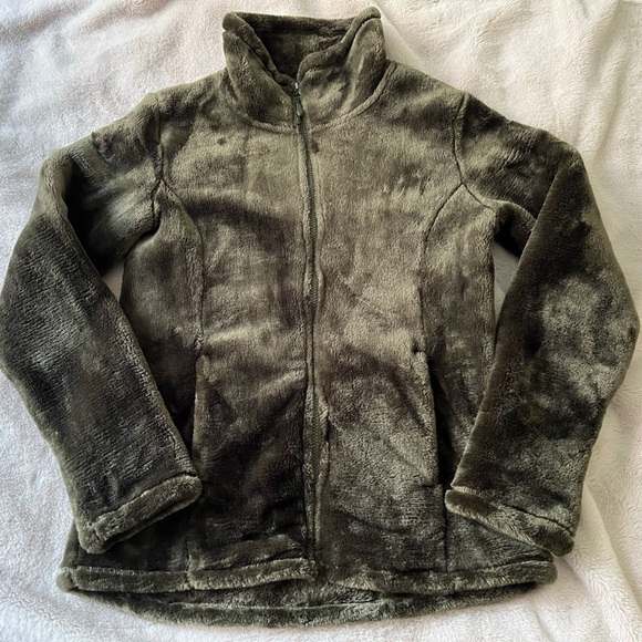 32 Degrees Heat Plush Jacket Forest Wood Green Size S - Picture 9 of 11